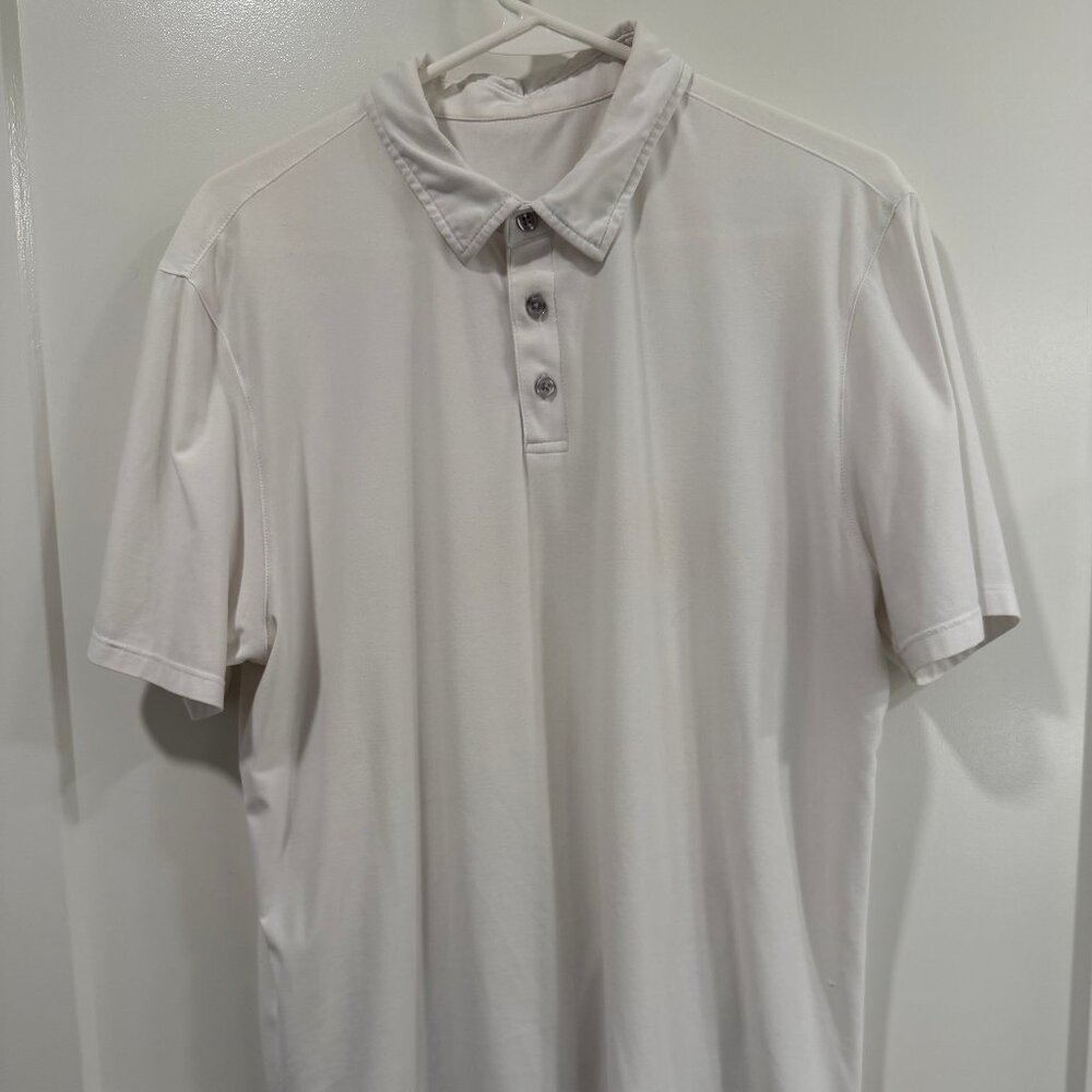 Vuori Strato Tech Polo – White – Medium